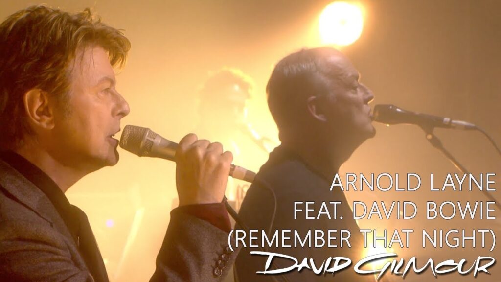 Arnold Layne by David Gilmour with David Bowie